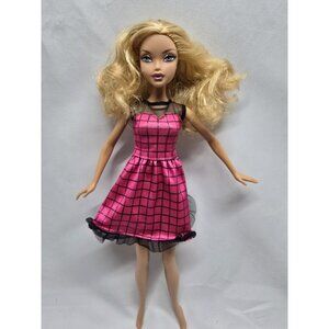 Barbie My Scene Cafe Chic Kennedy Doll Blonde Hair- CRACK ON NECK- READ INFO